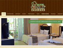 Tablet Screenshot of hotelchablis.com